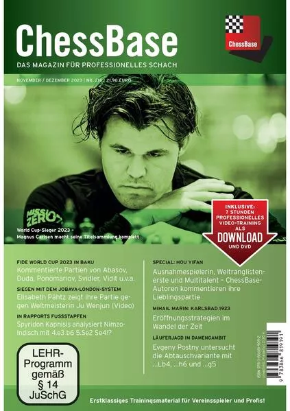 Cover: ChessBase Magazin # 216 (November/Dezember)