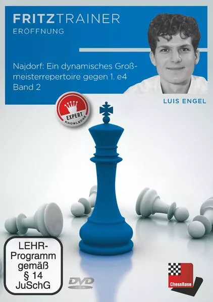 Cover: Luis Engel: Najdorf - Ein dynamisches Großmeisterrepertoire gegen 1. e4 - Band 2