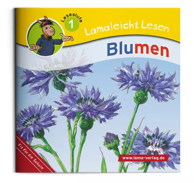 Cover: Lamaleicht Lesen Blumen