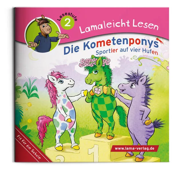 Cover: Lamaleicht Lesen Die Kometenponys