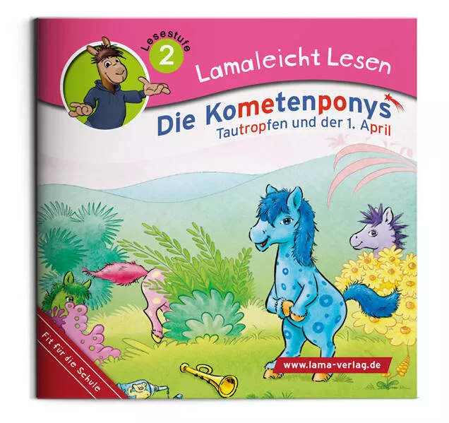 Cover: Lamaleicht Lesen Die Kometenponys