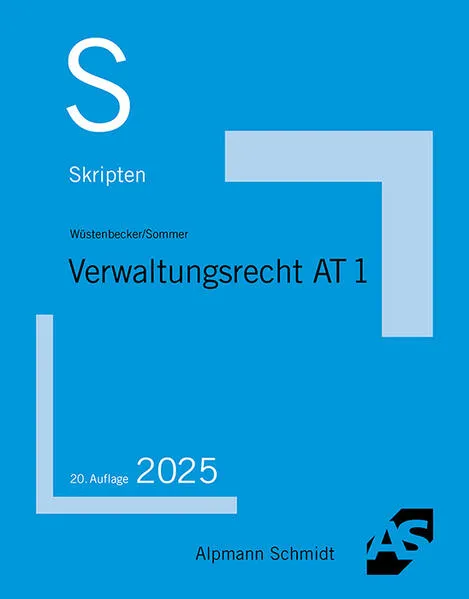 Cover: Skript Verwaltungsrecht AT 1