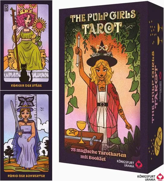 Cover: The Pulp Girls Tarot - Connecte dich mit deiner Intuition