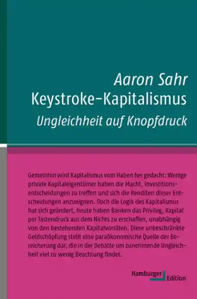 Cover: Keystroke-Kapitalismus