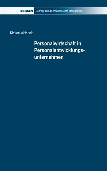 Personalwirtschaft in Personalentwicklungsunternehmen