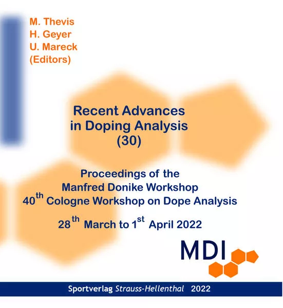Recent Advances in Doping Analysis (30) - CD-Rom
