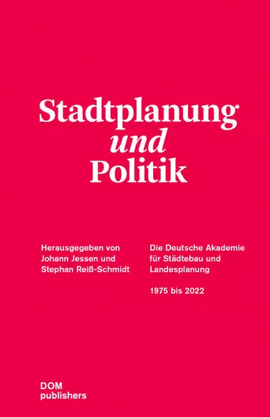 Cover: Stadtplanung und Politik