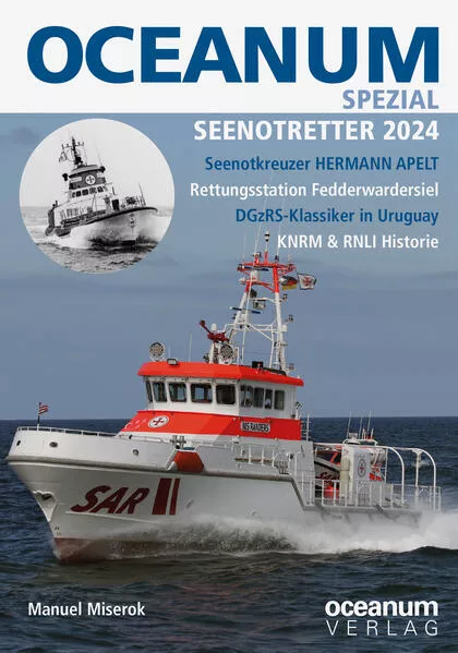 Cover: OCEANUM, das maritime Magazin SPEZIAL Seenotretter 2024