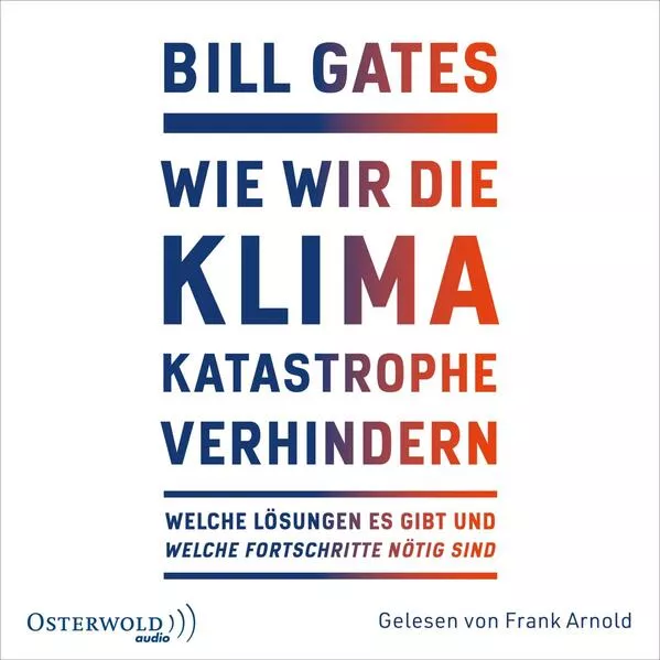 Cover: Wie wir die Klimakatastrophe verhindern