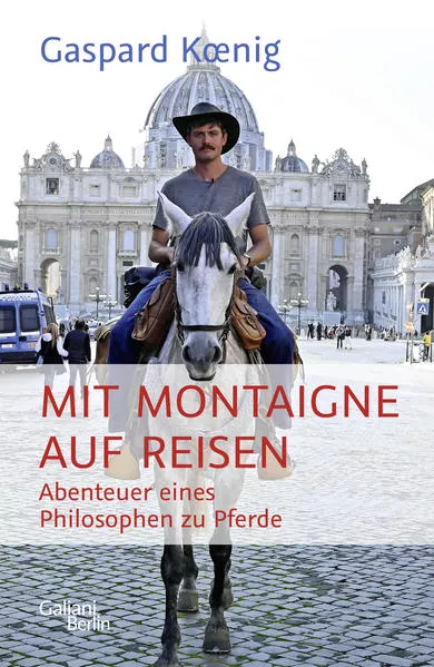 Cover: Mit Montaigne auf Reisen