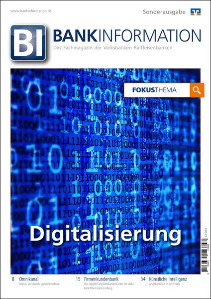 Cover: BankInformation, Fokus-Thema: Digitalisierung