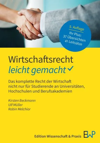 Cover: Wirtschaftsrecht – leicht gemacht