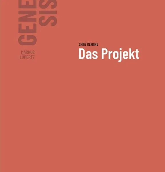 Cover: Markus Lüpertz - GENESIS Das Projekt