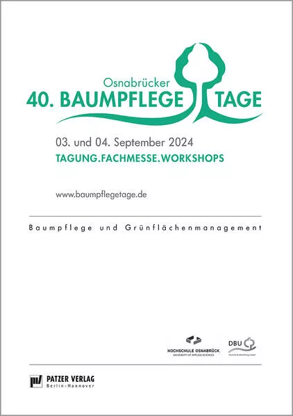 Cover: 40. Osnabrücker Baumpflegetage