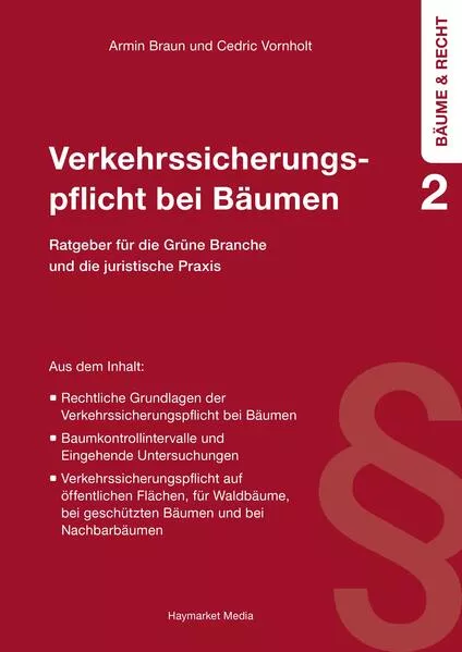 Cover: Verkehrssicherungspflicht bei Bäumen