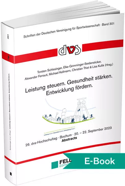 Cover: Leistung steuern. Gesundheit stärken. Entwicklung fördern.