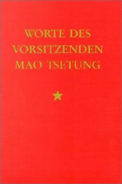 Cover: Worte des Vorsitzenden Mao Tsetung