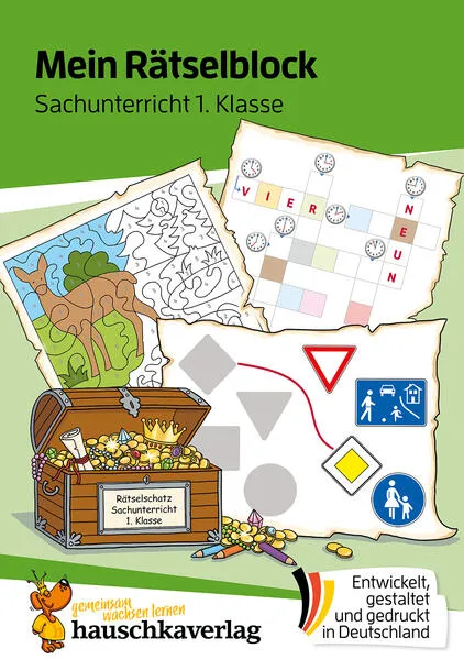 Cover: Mein Rätselblock Sachunterricht 1. Klasse