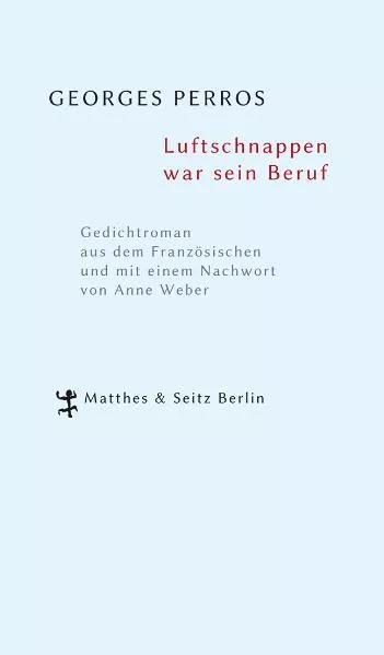 Cover: Luftschnappen war sein Beruf