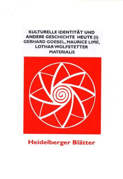 Cover: Kulturelle Identität und andere Geschichte