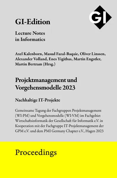 Cover: GI Edition Proceedings Band 340