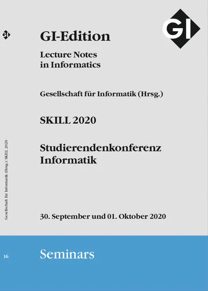 Cover: GI LNI Seminars Band 16 - SKILL 2020