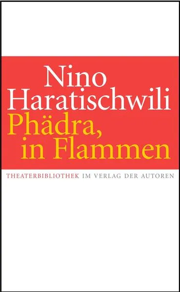 Cover: Phädra, in Flammen