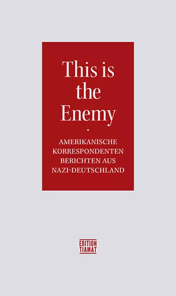 Cover: This is the Enemy