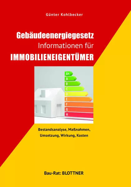Cover: Gebäudeenergiegesetzt Informationen für Immobilieneigentümer