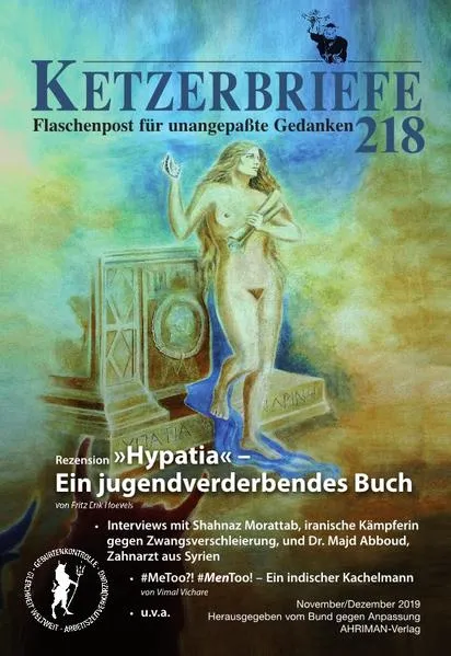 Cover: Rezension: »Hypatia«- Ein jugendverderbendes Buch