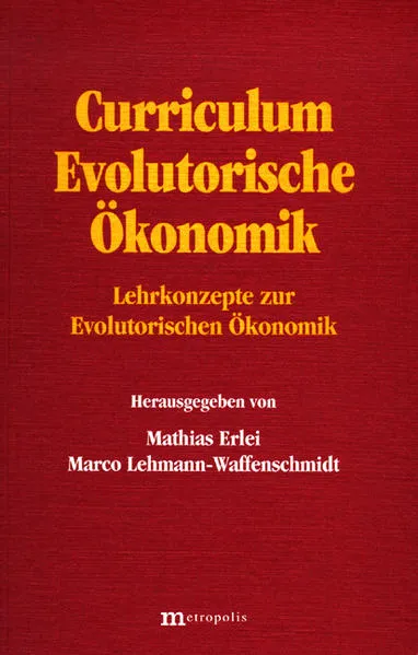 Cover: Curriculum Evolutorische Ökonomik