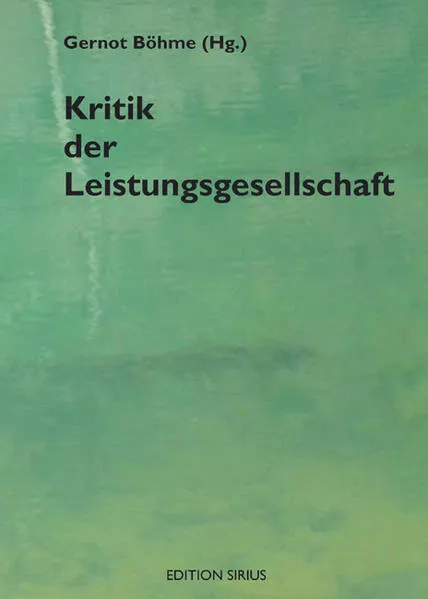 Cover: Kritik der Leistungsgesellschaft