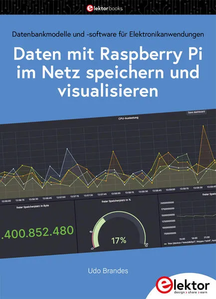 Cover: Daten mit dem Raspberry Pi im Netz speichern und visualisieren