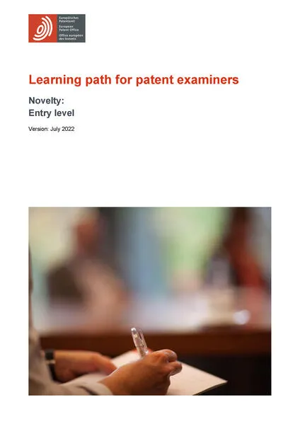 Learning path for patent examiners