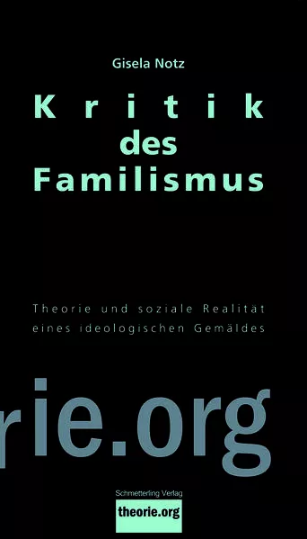 Cover: Kritik des Familismus