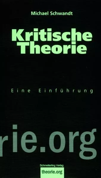 Cover: Kritische Theorie