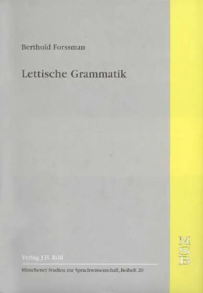 Lettische Grammatik