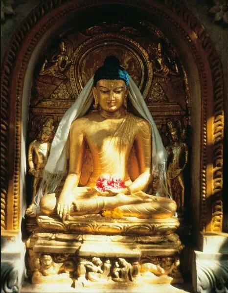 Cover: Golden Buddha Statue