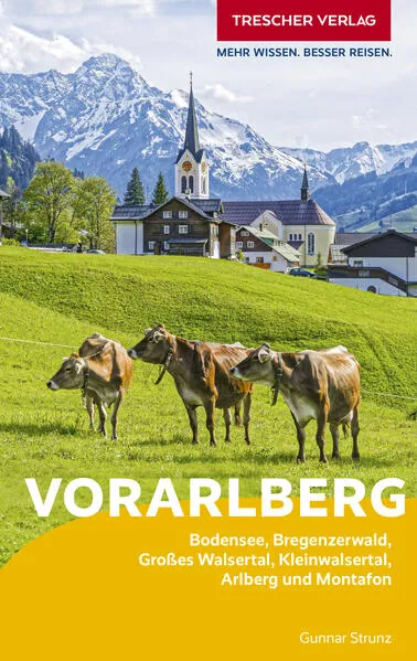 Cover: TRESCHER Reiseführer Vorarlberg