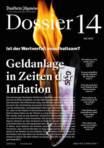 Cover: Geldanlage in Zeiten der Inflation