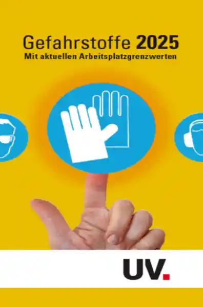 Cover: Taschenbuch Gefahrstoffe 2025