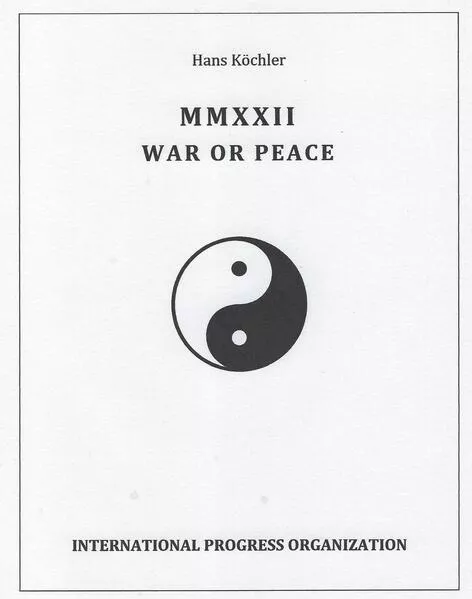 Cover: MMXXII : WAR OR PEACE