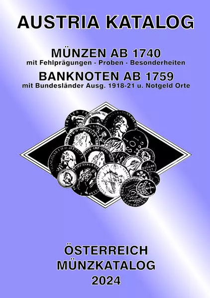 Cover: ANK-Muenzkatalog Österreich 2024