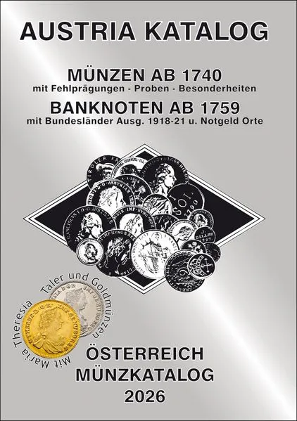 Cover: ANK-Muenzkatalog Österreich 2026