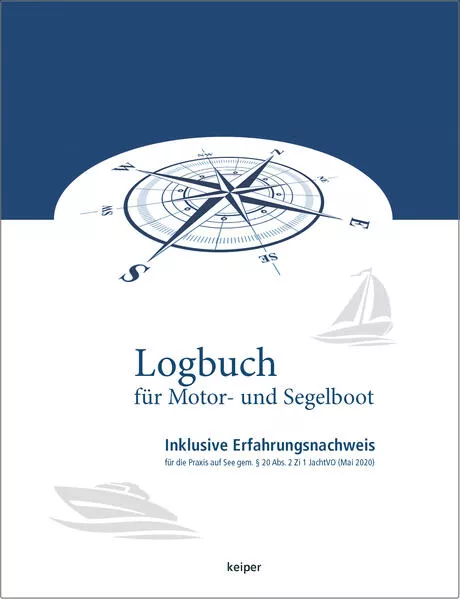 Cover: Logbuch für Motor- und Segelboot