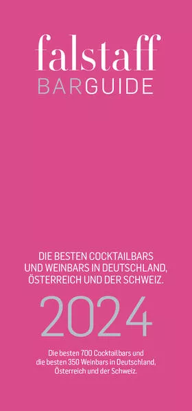 Cover: Falstaff Bar- & Cocktailguide Österreich 2024