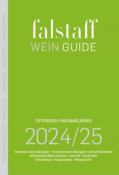 Cover: Falstaff Wein Guide 2024/25