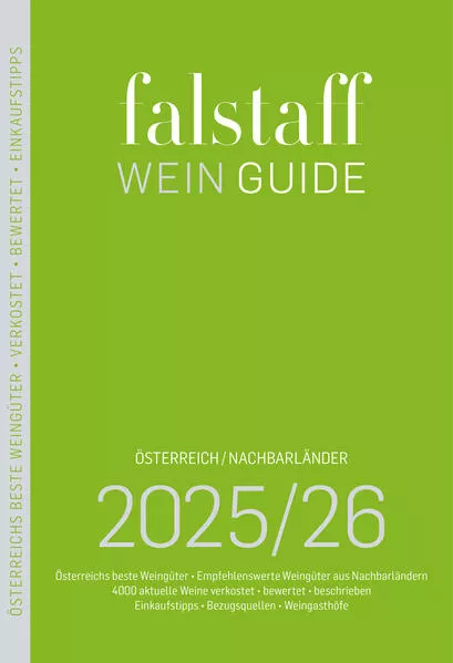 Cover: Falstaff Wein Guide 2025/26