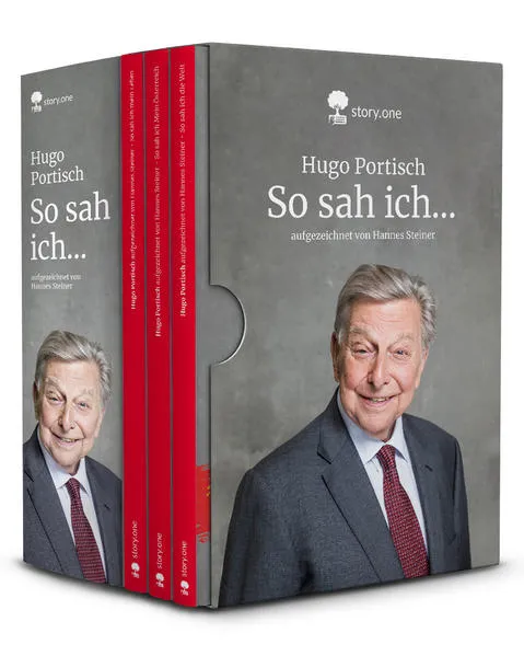 Cover: So sah ich. Mein Leben. Mein Österreich. Die Welt - Drei Bände im Schmuckschuber. Life is a story - story.one
