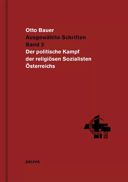 Cover: Otto Bauer, Der politische Kampf der religiösen Sozialisten Österreichs